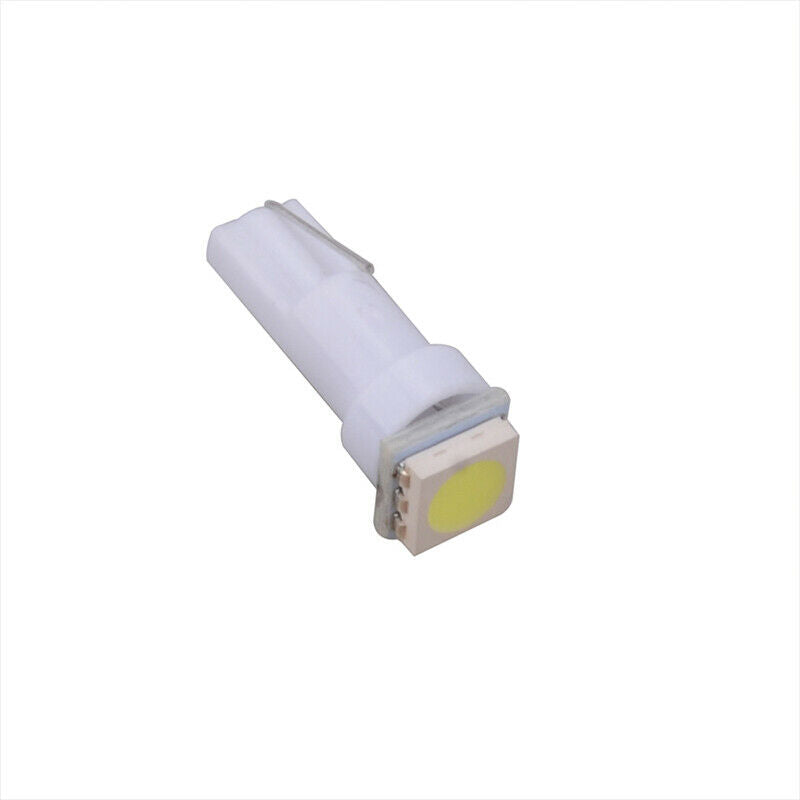 10x T5 286 LED Dashboard Gauge 5050 Car Speedo Instrument Light Bulbs 12V 0.4W