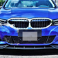 BMW M Sport 3 Series G20 G21 M3 Style Gloss Black Front Splitter Lip 2018 plus