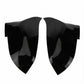 Pair Rearview Glossy Black Wing Mirror Cover Cap For BMW 1 Series F20 F21 F23