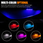 Car Red Door Bowl Handle LED Ambient Atmosphere Light Interior Accessories Lamp