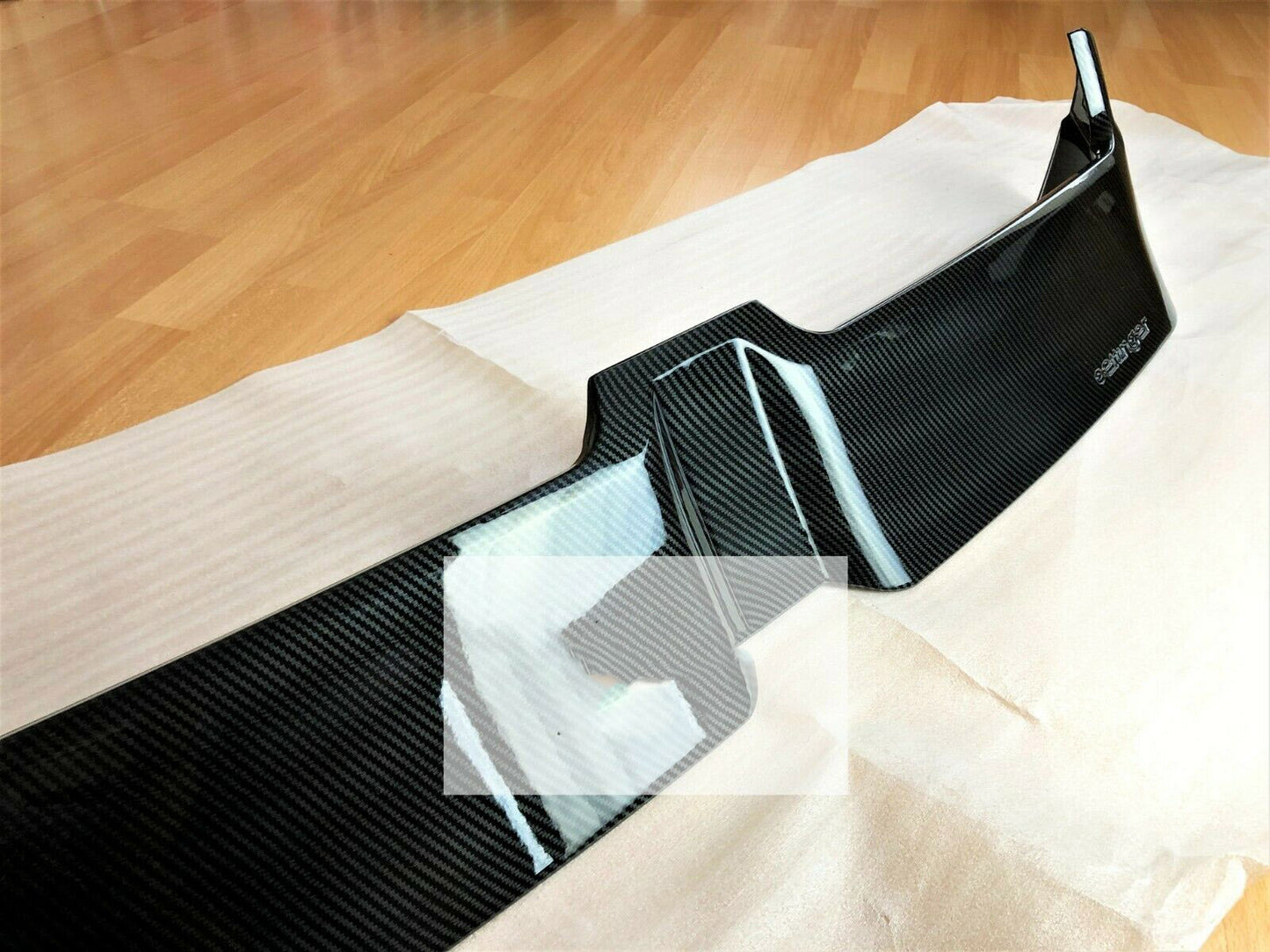 VW Golf TSI TDI Carbon Fibre Boot Spoiler MK7 MK7.5