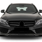 MERCEDES C CLASS W205 A205 C205 AMG LOOK BRABUS STYLE FRONT SPLITTER LIP 2013-17