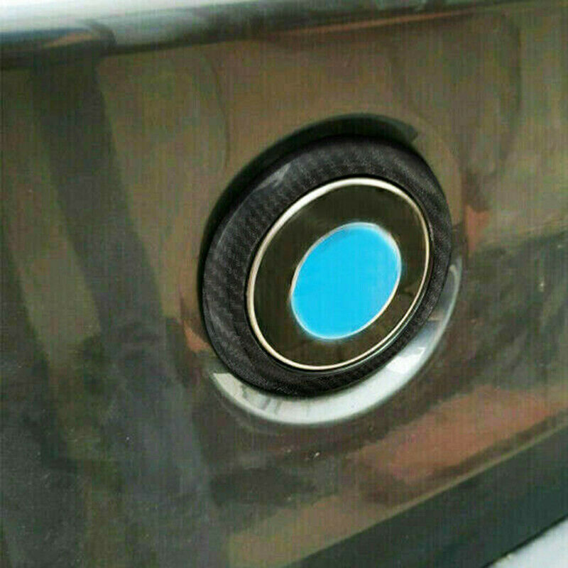 For 1Series BMW F20 F21 M135i M140i Carbon Fiber Rear Boot Logo Badge Ring Cover
