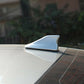 1x Silver SUV Shark Fin Roof Antenna Aerial Mast FM/AM Radio Signal Universal UK