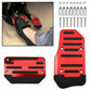 Red Non-Slip Automatic Gas Brake Foot Pedal Pad Cover Car Accessories UK AE1