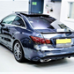Mercedes E Class Coupe  W207 C207 Gloss Black Lip Spoiler 2009-17