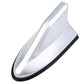 1x Silver SUV Shark Fin Roof Antenna Aerial Mast FM/AM Radio Signal Universal UK