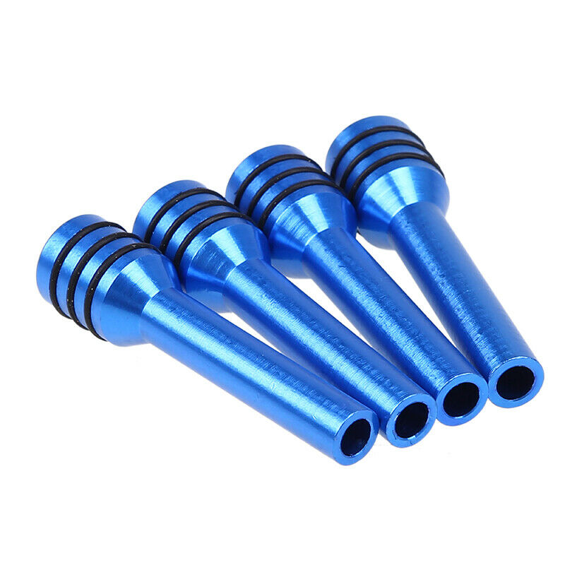 4Pcs Blue Alloy Truck Car Interior Door Locking Lock Knob Pull Pins Accessories