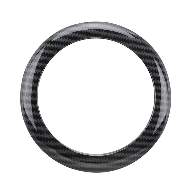 For 1Series BMW F20 F21 M135i M140i Carbon Fiber Rear Boot Logo Badge Ring Cover