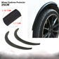 2pc Car Wheel Eyebrow Arch Facelift Trim Lips Protector Wheels 25cm Universal UK