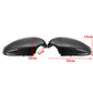 2x Carbon Fiber Wing Mirror Cover Caps For BMW 3 Series E90 E91 320d 330d 05-08