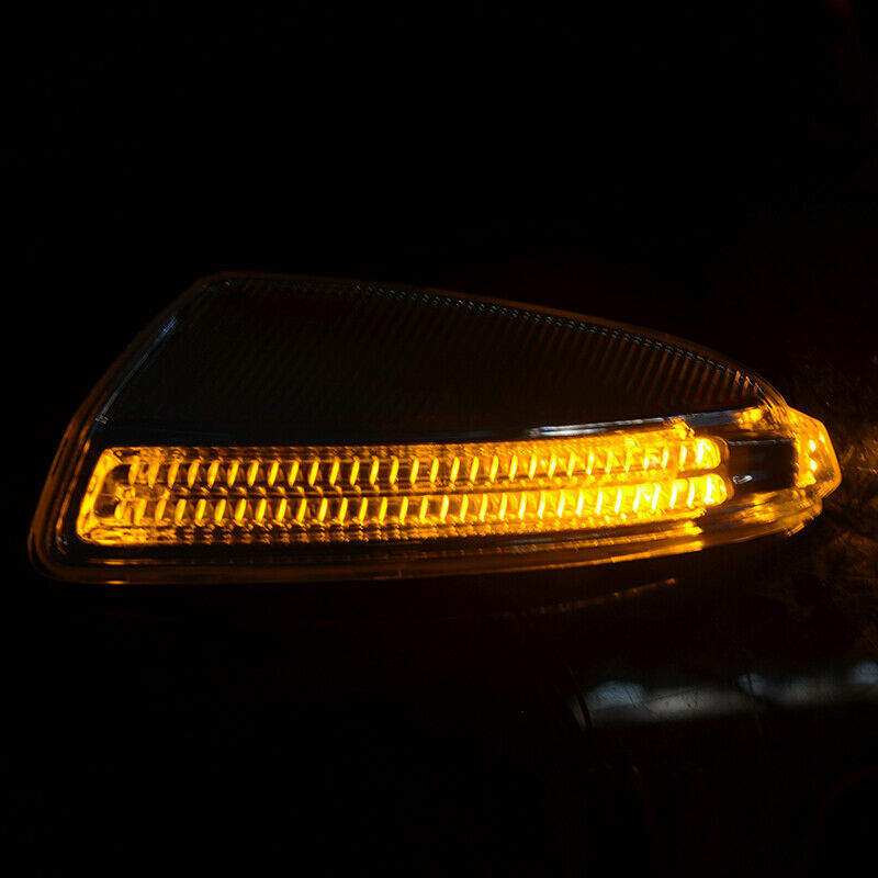 Door Mirror Side Mirror LED Turn Signal Light For Mercedes W204 C250 C300 C350