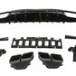 MERCEDES C CLASS A205 C205 COUPE AMG C63 STYLE REAR DIFFUSER FACELIFT 2019+