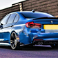BMW M Sport 3 Series M3 F30 F80 Gloss Black High Kick PSM Ducktail Spoiler Kit