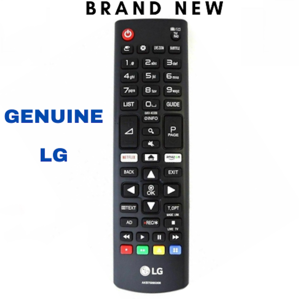 Genuine Original UK TV Remote Control Replaces LG AKB75375608