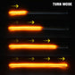 UK Sequential LED Strip Turn Signal Indicator DRL Daytime Running Light for Car