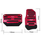 Red Non-Slip Automatic Gas Brake Foot Pedal Pad Cover Car Accessories UK AE1