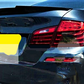 BMW M Sport 5 Series M5 F10 Gloss Black M4 Style Boot Lip Spoiler 2010-2017