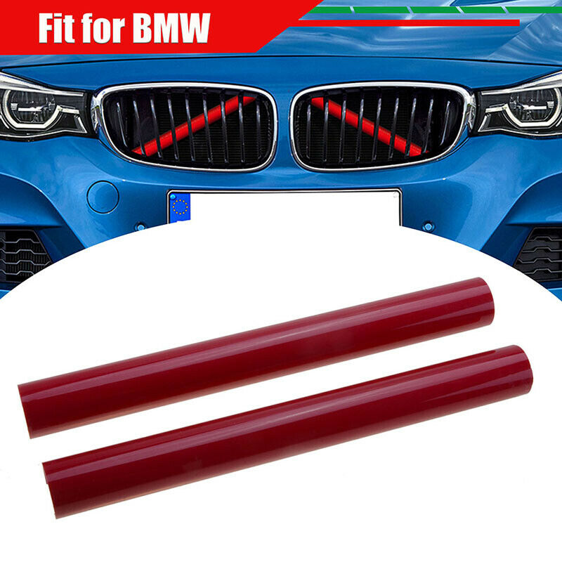 Front Grille Trim Strips Cover Red for BMW F30 F32 F20 F21 G20 1 2 3 s –  Euro e-Store
