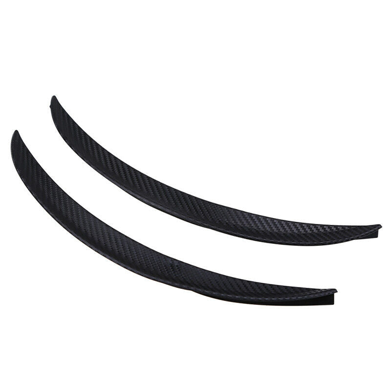2pc Car Wheel Eyebrow Arch Facelift Trim Lips Protector Wheels 25cm Universal UK