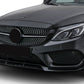 MERCEDES C CLASS W205 A205 C205 AMG LOOK BRABUS STYLE FRONT SPLITTER LIP 2013-17