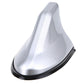 1x Silver SUV Shark Fin Roof Antenna Aerial Mast FM/AM Radio Signal Universal UK