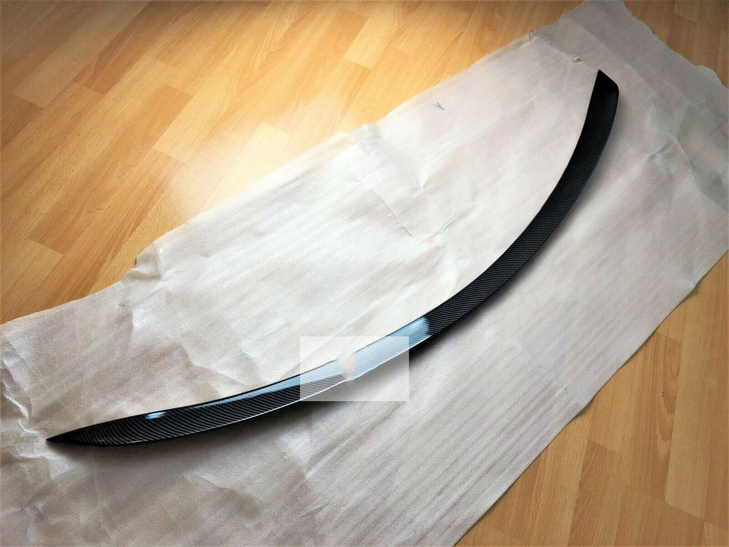 Mercedes C Class C63S AMG Style W205 Carbon Fibre Rear Lip Spoiler 2014-21