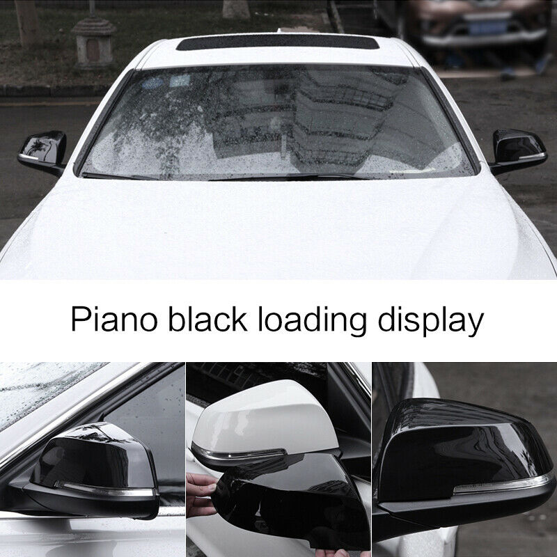 Carbon Fiber Look Wing Mirror Cover For BMW 1 2 3 4 SERIES F20 F30 F31 F32 F34