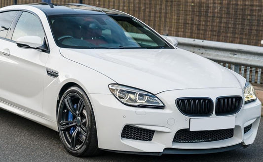 Left side mirror glass for BMW M6, M6 Gran Coupe 2012-2018 wide angle heated