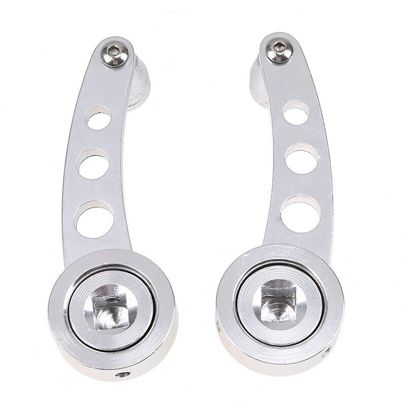 Chrome Universal Car Window Handle Winder Riser Replacement Winder Crank Riser