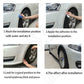 2pc Car Wheel Eyebrow Arch Facelift Trim Lips Protector Wheels 25cm Universal UK