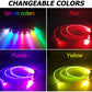 RGB LED Interior Strip Light Trim Car Ambient Atmosphere Lighting APP Control UK