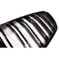 BMW G30 G31 TWIN SLAT GLOSS BLACK FRONT KIDNEY GRILLES GRILLE GRILLS UK