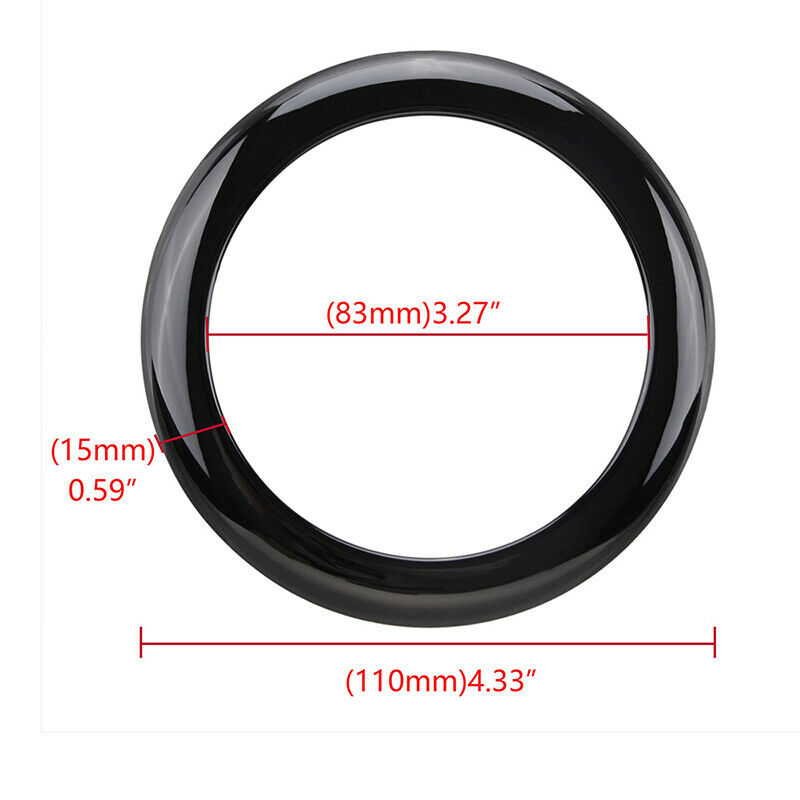 Rear Boot Badge Ring Cover For BMW 1 SERIES F20 F21 2011-2019 models Black AE