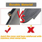 1pcs Sun Visor Mirror Cover Black For Porsche 911 996/997 Boxster Cayman 986/987