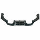 FOR BMW M2 F87 GLOSSY BLACK REAR DIFFUSER SPLITTER VALANCE 3PC MTC STYLE 2015+
