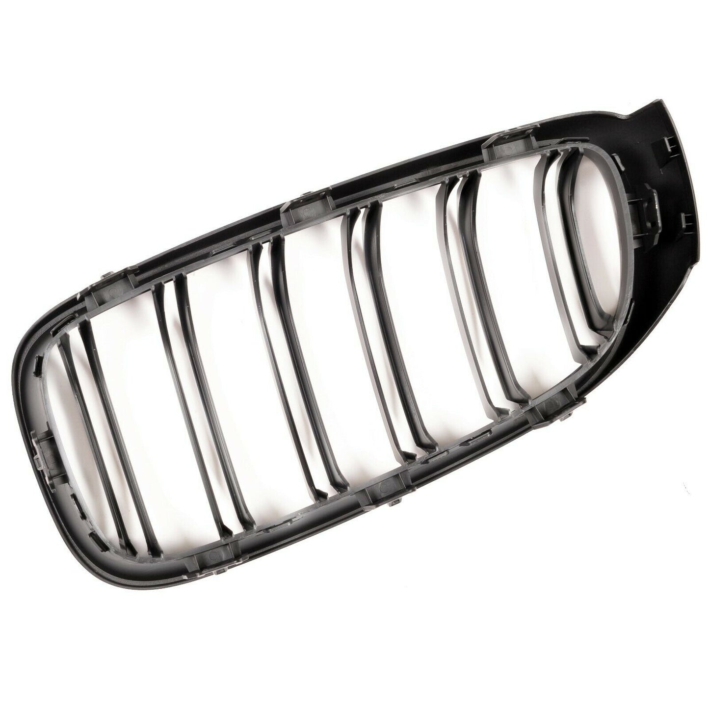 BMW 3 series GT F34 matte black kidney grilles twin double spoke slat UK.