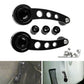 2pcs Silver Chrome Universal Aluminum Car Window/Door/Winder Crank Handles UK