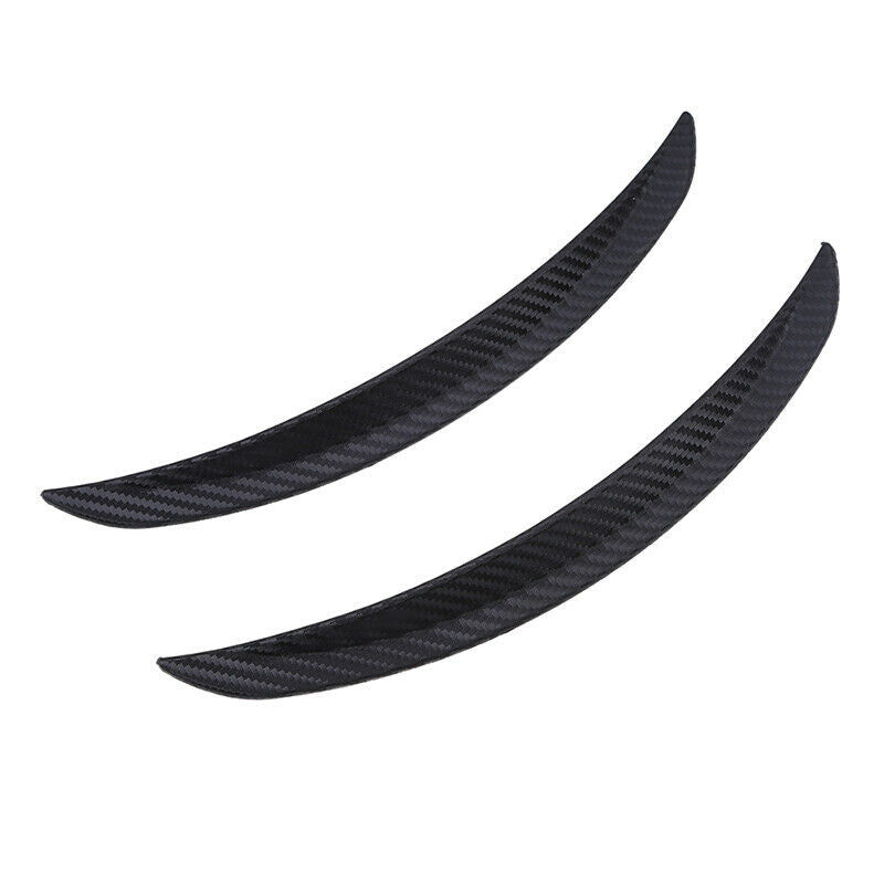 Pair Car Wheel Eyebrow Arch Facelift Trim Lips Protector Wheels 25cm Universal h