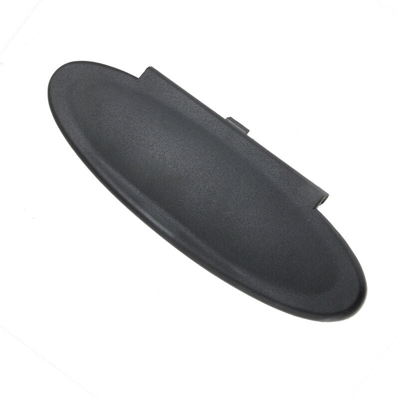 1pcs Sun Visor Mirror Cover Black For Porsche 911 996/997 Boxster Cayman 986/987