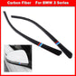 Real Carbon Fiber Rearview Mirror Cover Cap Cover Trim For BMW F30 F31 F32 UK