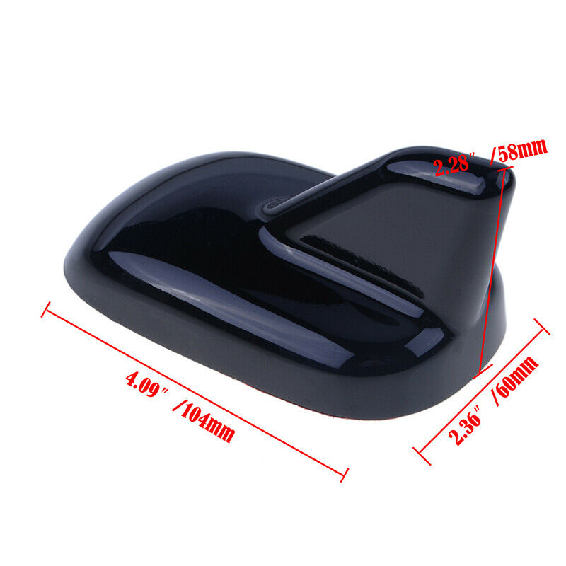1*Black Shark Fin Aerial Roof AM FM Car Antenna Fit For Honda Fit CAR ABS Decor