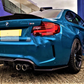 BMW M Sport 2 Series M2 F22 F87 Gloss Black High Kick PSM Ducktail Spoiler Kit