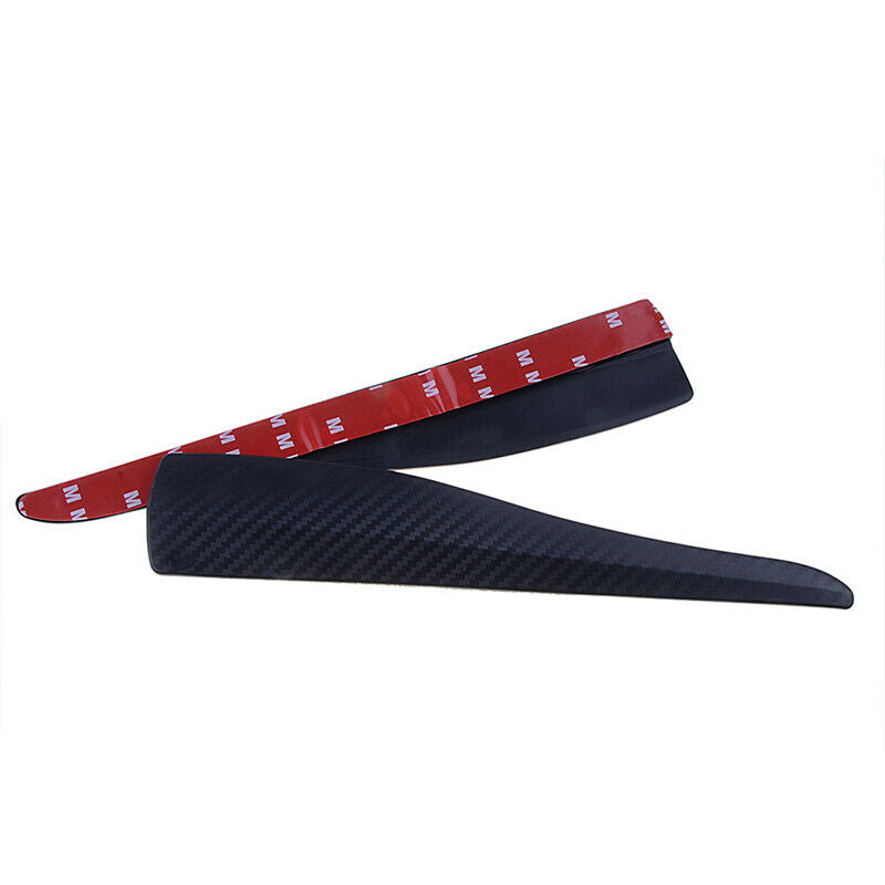 2X Car Front Rear Bumper Sill Body Guard Protector Rubber Trim Strip Black UK