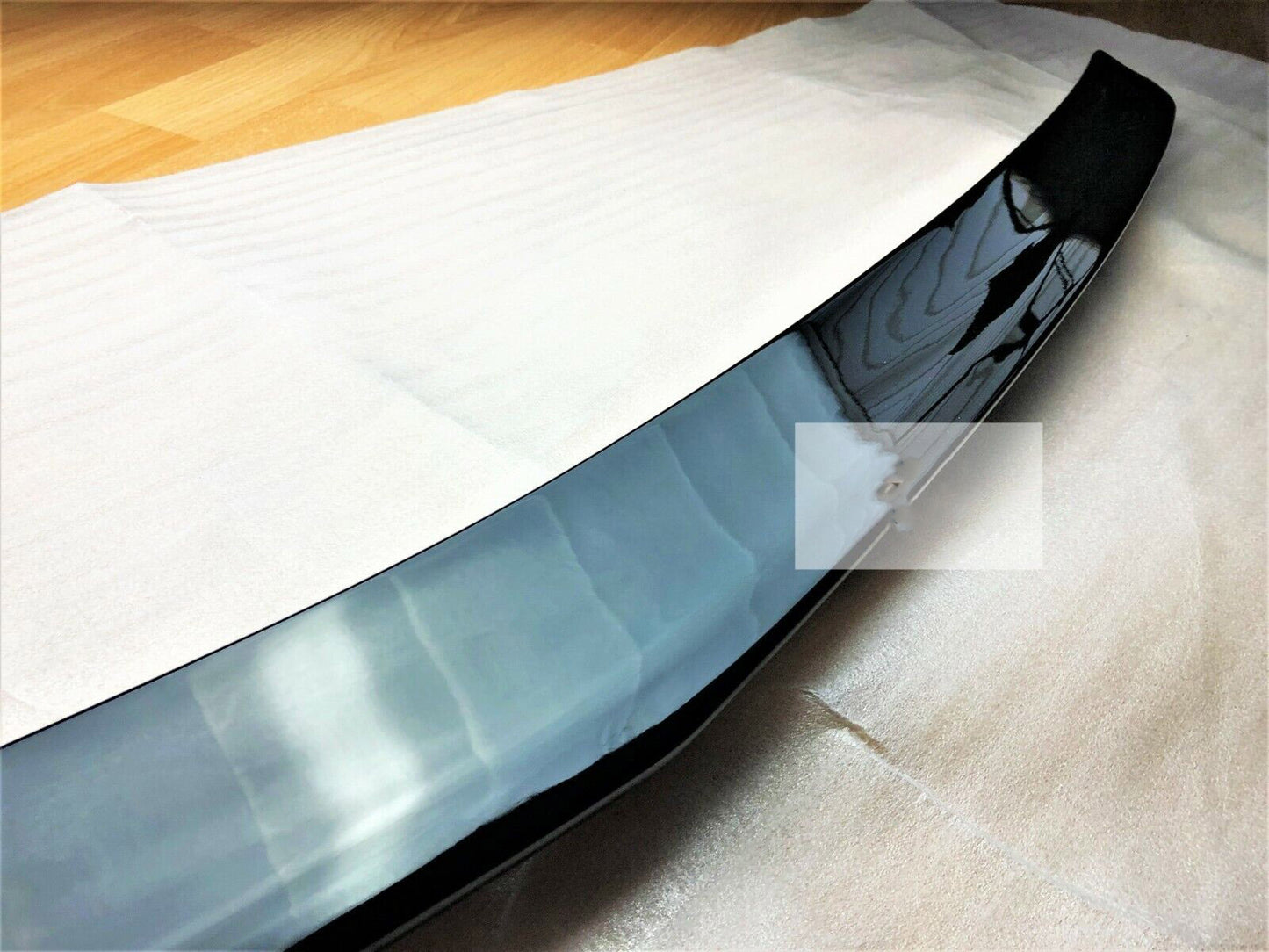 Mercedes E Class E63S AMG Style W212 Gloss Black Boot Lip Spoiler 2008-2016