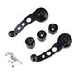 2pcs Silver Chrome Universal Aluminum Car Window/Door/Winder Crank Handles UK