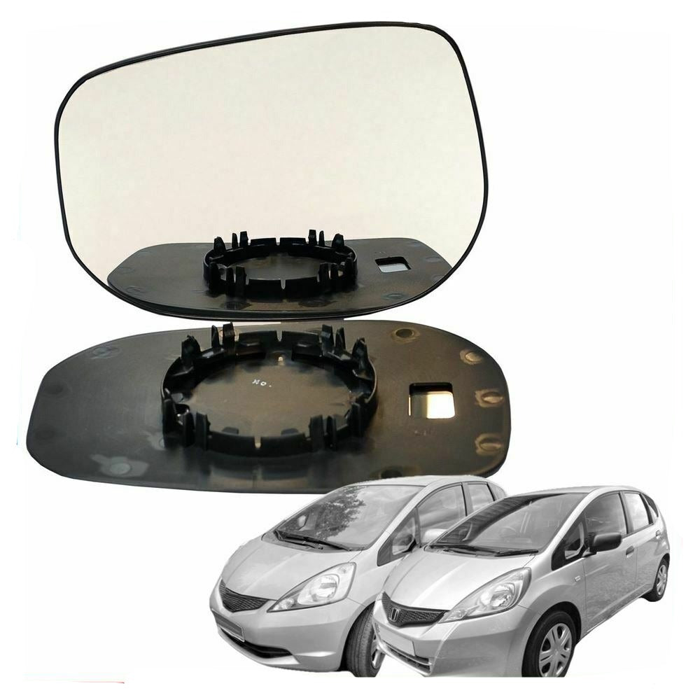 Left Passenger side Wing mirror glass for Honda Jazz 2008-2015