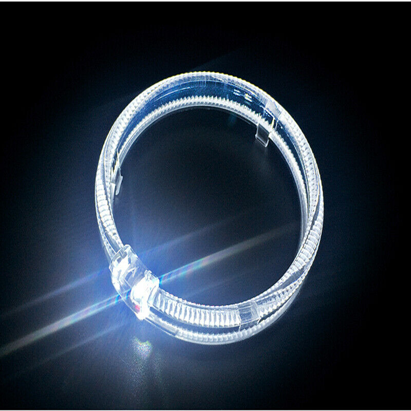 60MM-120MM COB Angel Eyes Halo 12V SMD Car LED Light Ring DRL Headlight Lamp