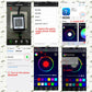 RGB LED Interior Strip Light Trim Car Ambient Atmosphere Lighting APP Control UK