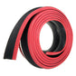 Car Strip Splitter Lip Skirt Protector Front Bumper 100" Universal Rubber UK
